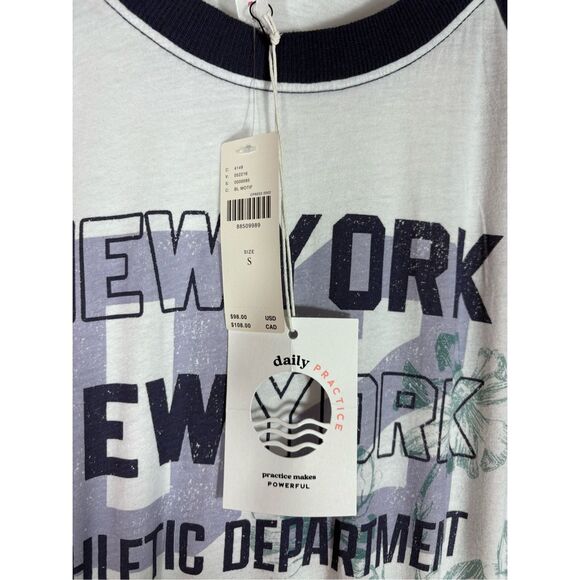 Anthropologie Daily Practice graphic mini dress size S - Picture 6 of 9